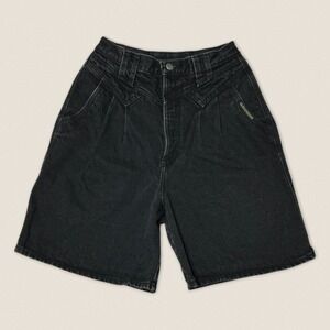 Vintage Western Rockies Rocky Mountain Relaxed Yoke Jean Shorts Jorts 9- Size 26